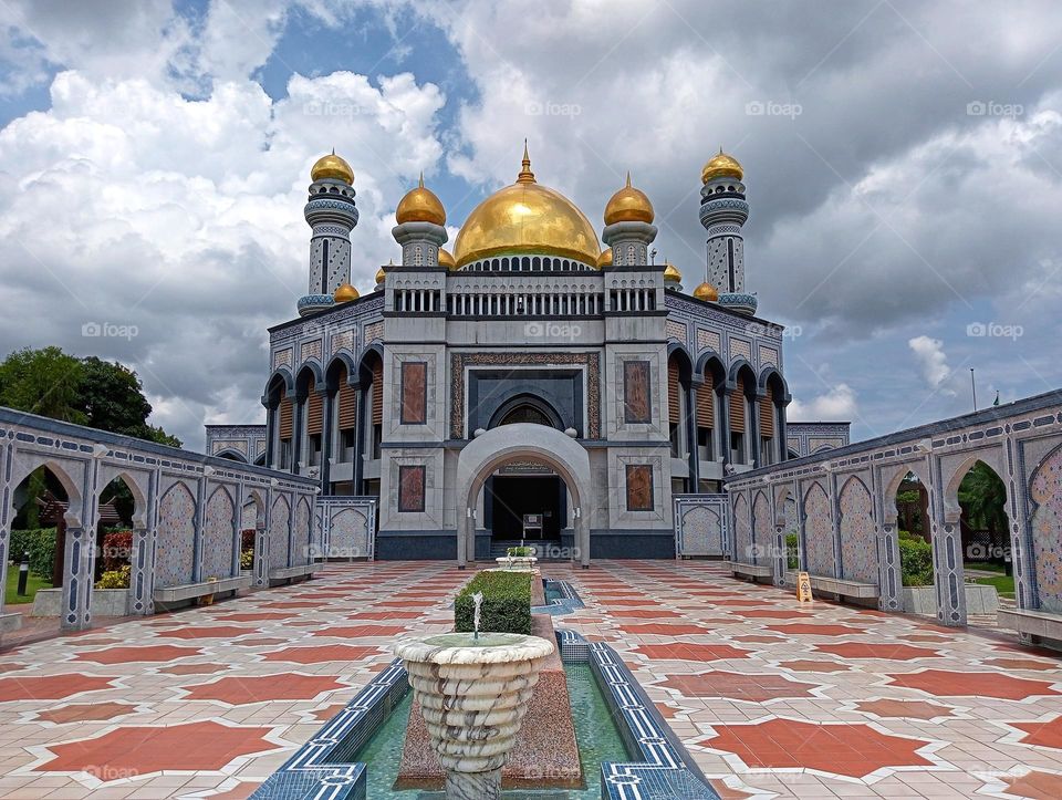 golden mosque