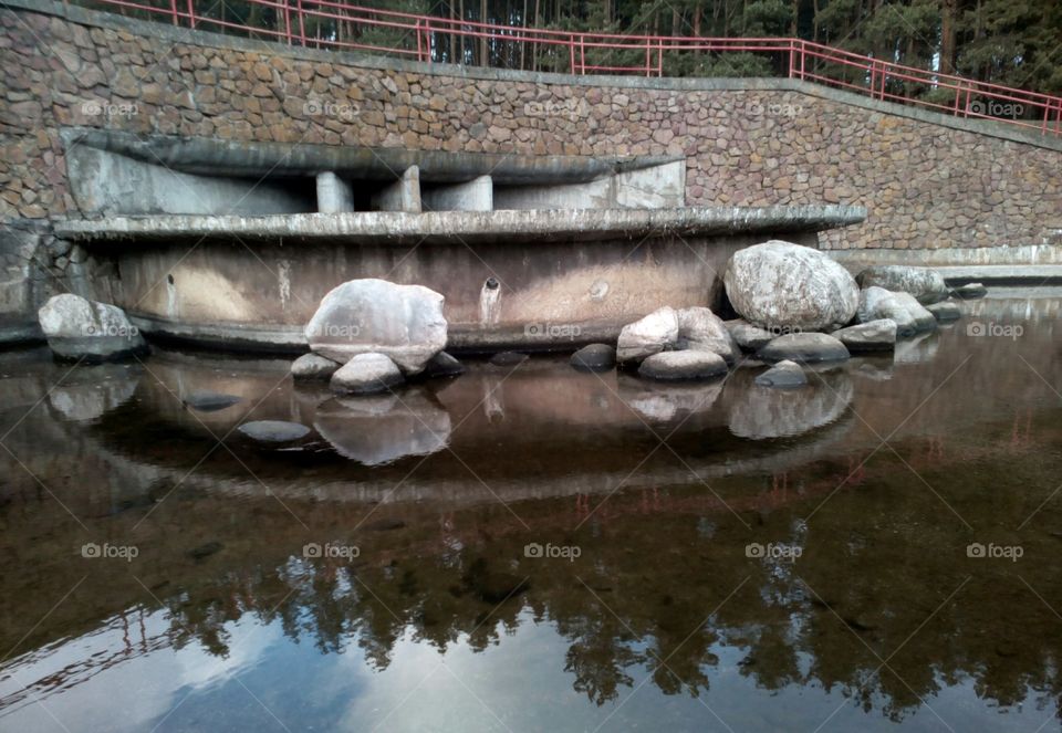 Water, Stone, No Person, Travel, Architecture