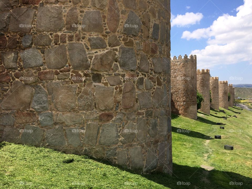 The walls of Avila