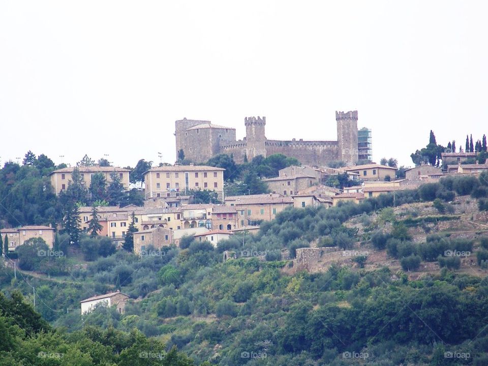 Italian walled city