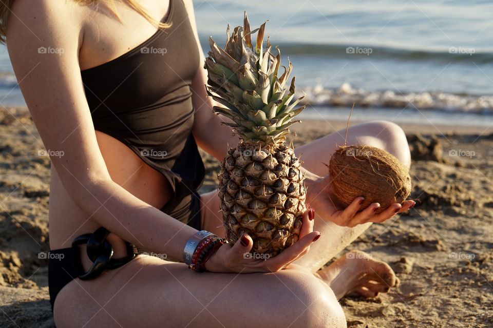 Beach, Woman, Nature, Girl, Sea