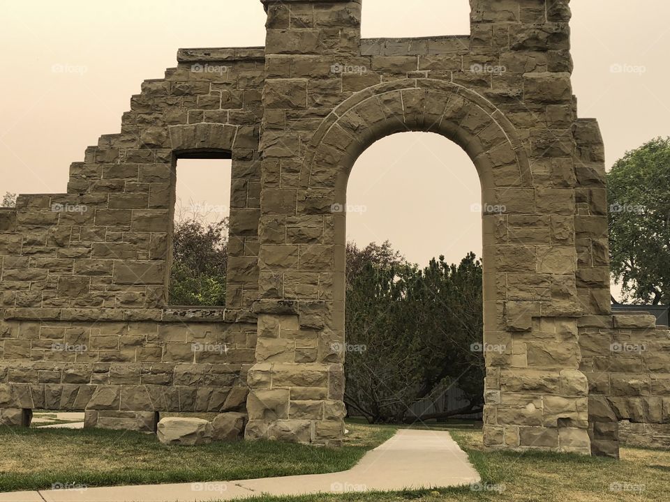 Rundle Ruins in Calgary Alberta 