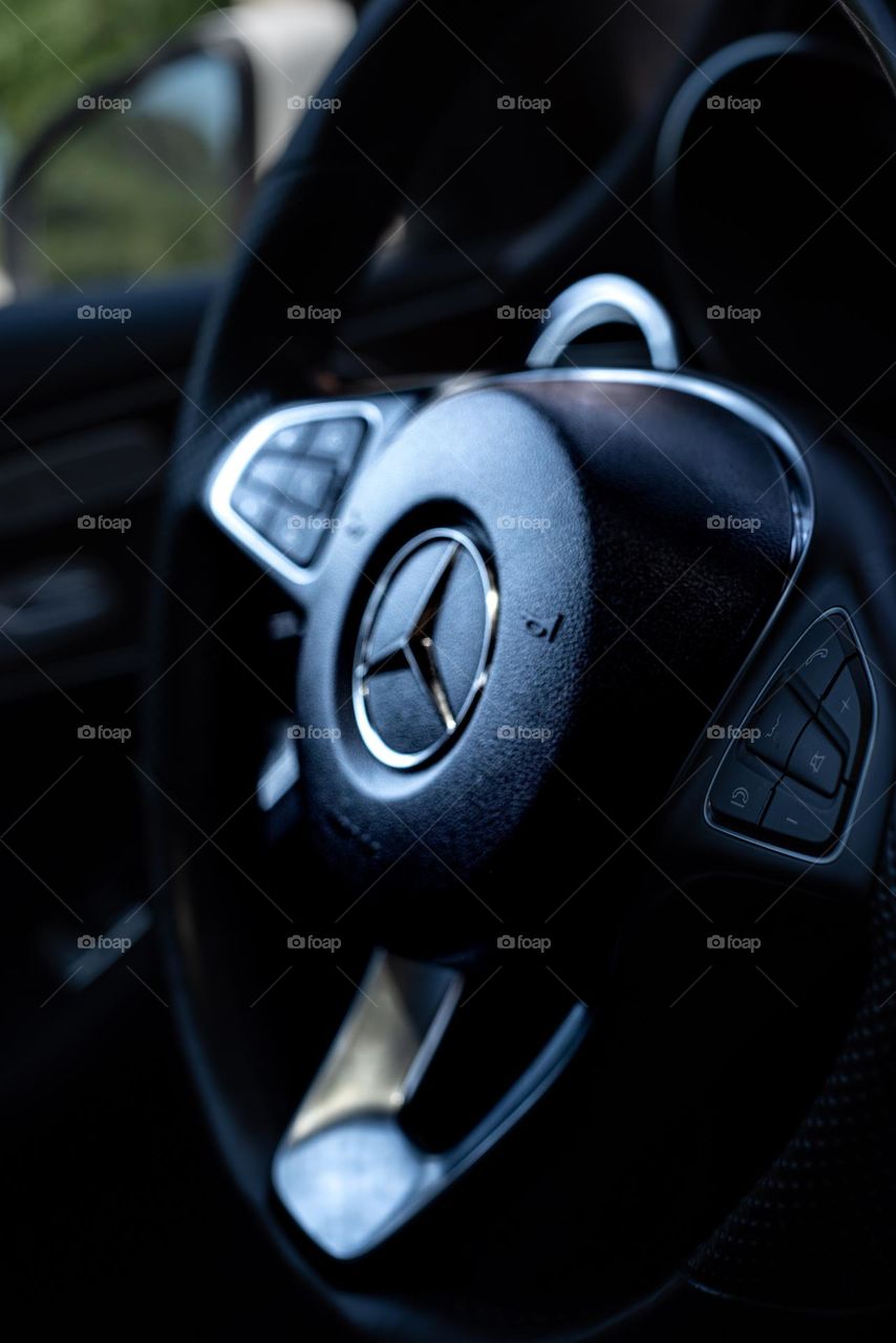 Mercedes steering