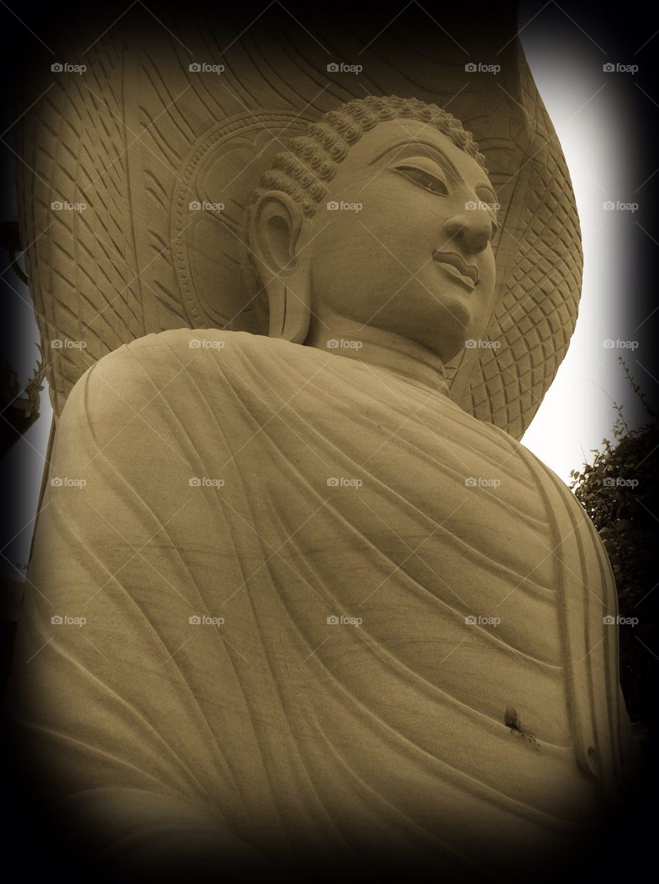 Stone buddha