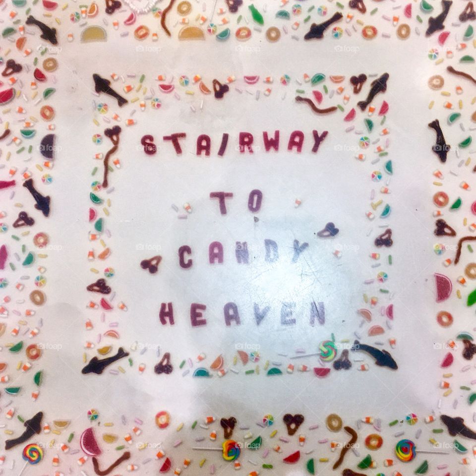 Stairway to candy heaven 