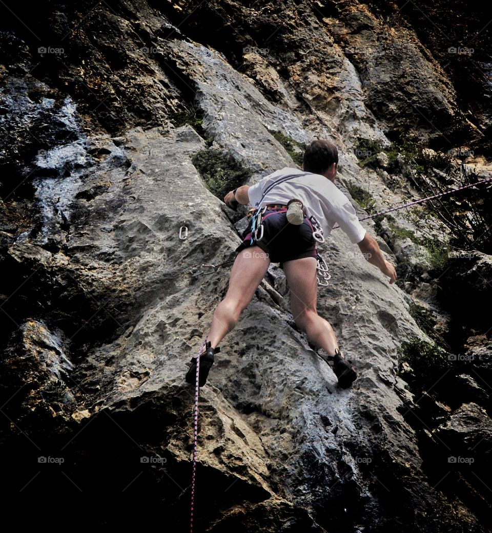 Rock climber