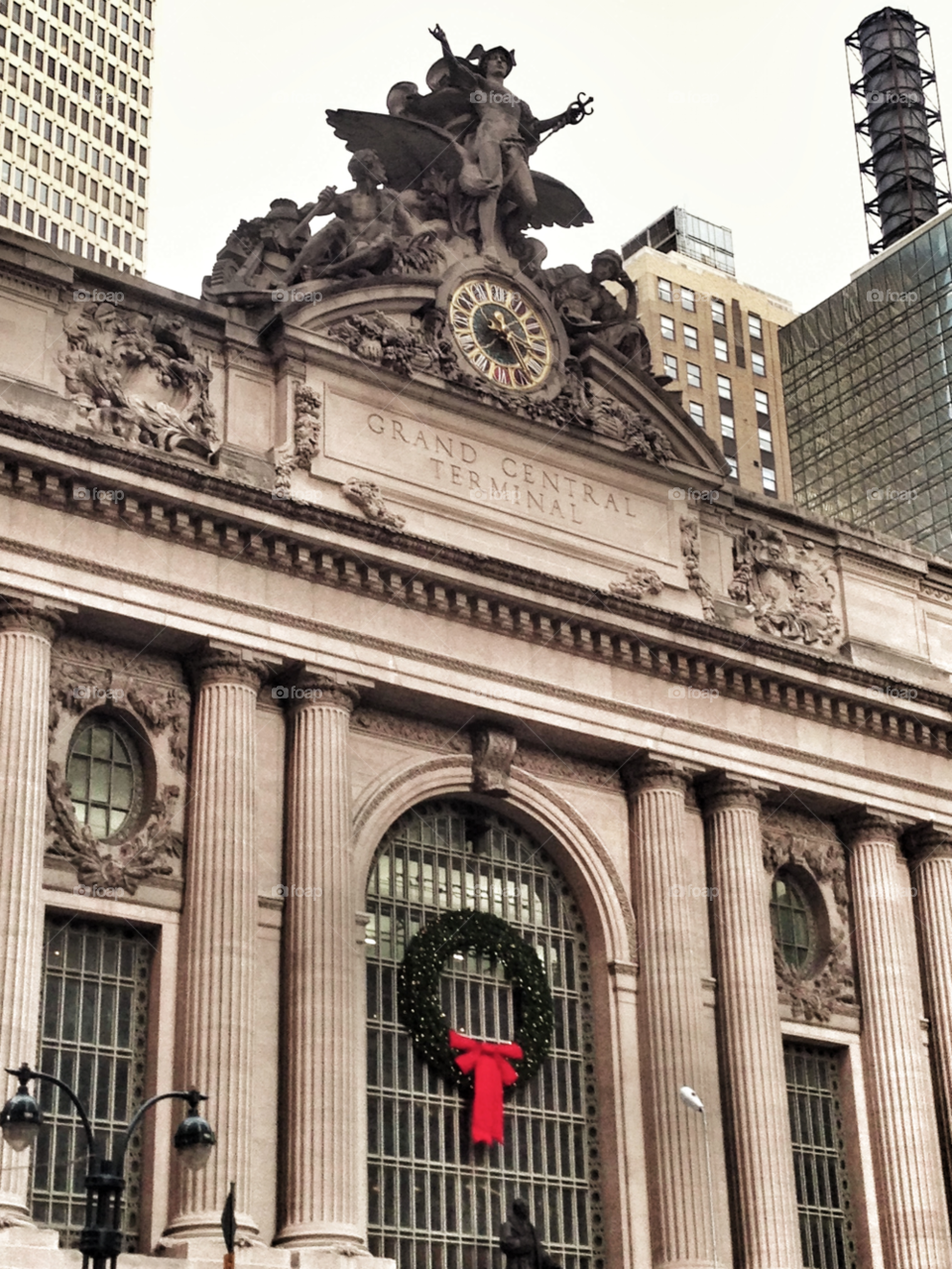 christmas commute transit new york by karenfayeth