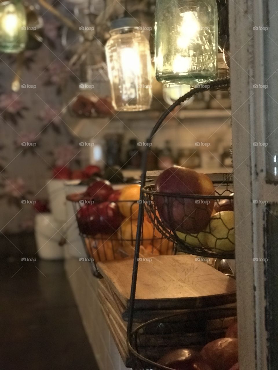 Fruit in restaurant kitchen 