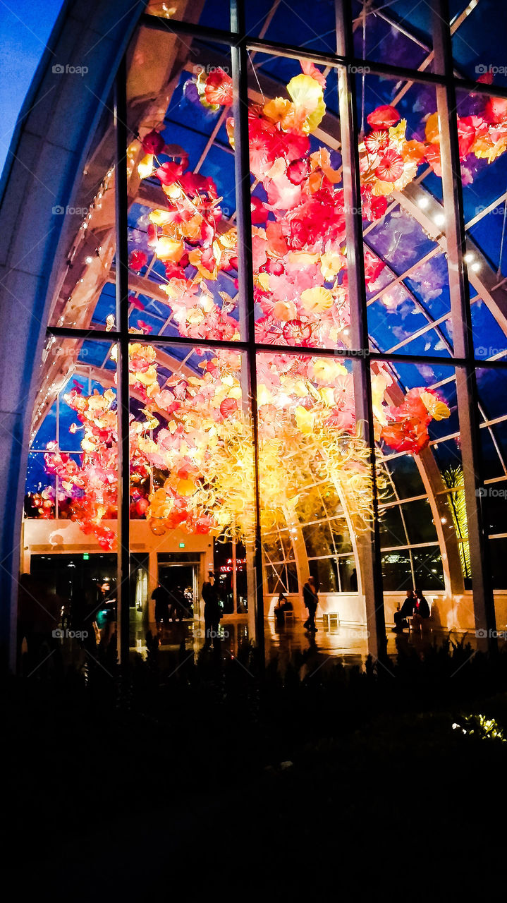 Chihuly Museum After Dark