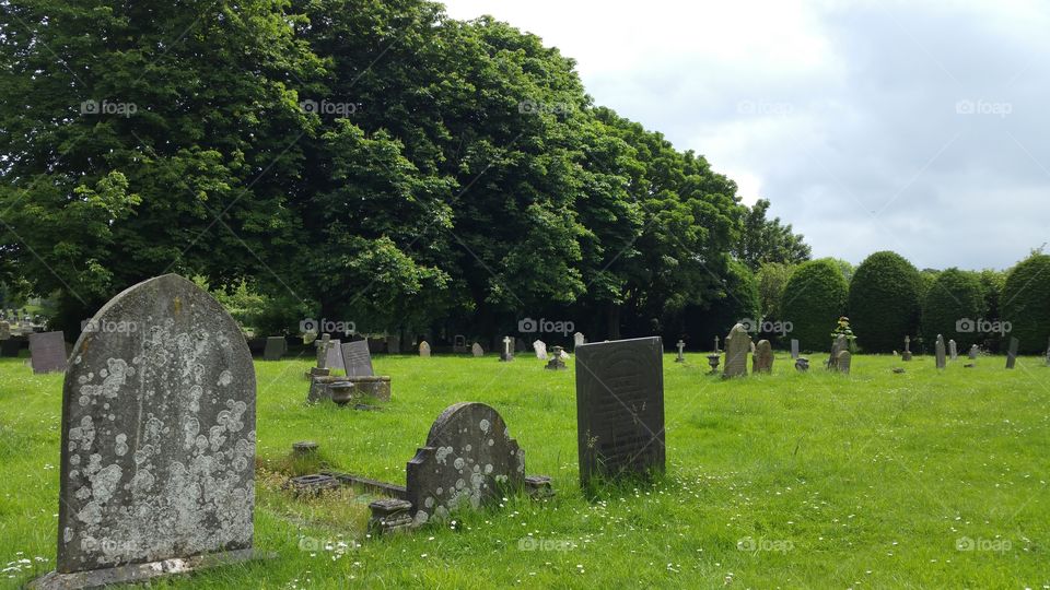 100 + years old graves
Some people think graveyard and cemetery mean the same, but, if we want to be a little nitpicky, we should say that graveyard is a type of cemetery, but a cemetery is usually not a graveyard. To understand the difference, we need a little bit of history.
From about the 7th century, the process of burial was firmly in the hands of the Church (meaning the organization), and burying the dead was only allowed on the lands near a church (now referring to the building), the so-called churchyard. The part of the churchyard used for burial is called graveyard, an example of which you can see in the picture.
As the population of Europe started to grow, the capacity of graveyards was no longer sufficient (the population of modern Europe is almost 40 times higher than it was in the 7th century). By the end of the 18th century, the unsustainability of church burials became apparent, and completely new places, independent of graveyards, were devised—and these were called cemeteries.
The etymology of the two words is also quite intriguing. The origin of "graveyard" is rather obvious; it is a yard filled with graves. However, you might be surprised to hear that "grave" comes from Proto-Germanic *graban, meaning "to dig", and is unrelated to "gravel".
Of course, the word "cemetery" did not appear out of the blue when graveyards started to burst at the seams. It comes from Old French cimetiere, which meant, well, graveyard. Nevertheless, the French word originally comes from Greek koimeterion, meaning "a sleeping place". Isn't that poetic?