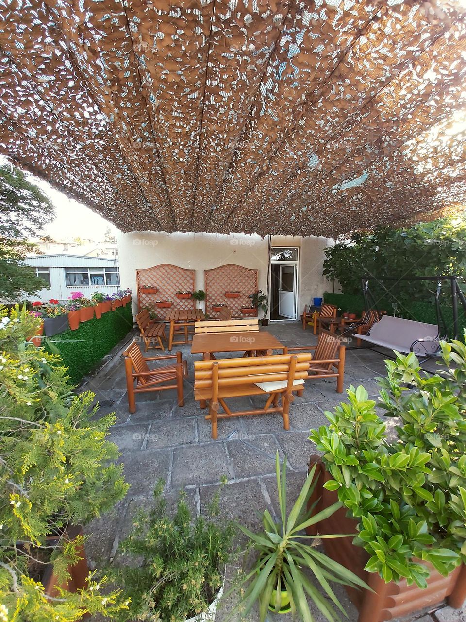 Resting area at workplace