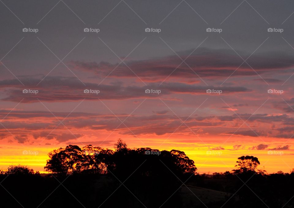 Caramel Orange Sunset