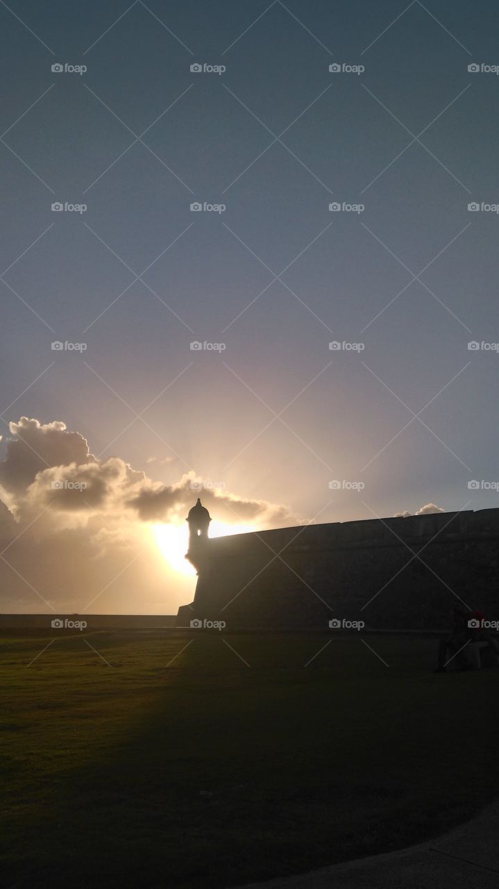 Sunset @ Castillo San Felipe del Morro, San Juan, Puerto Rico