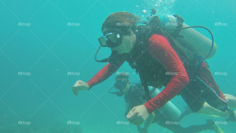 Scuba diving in Davao Philippines