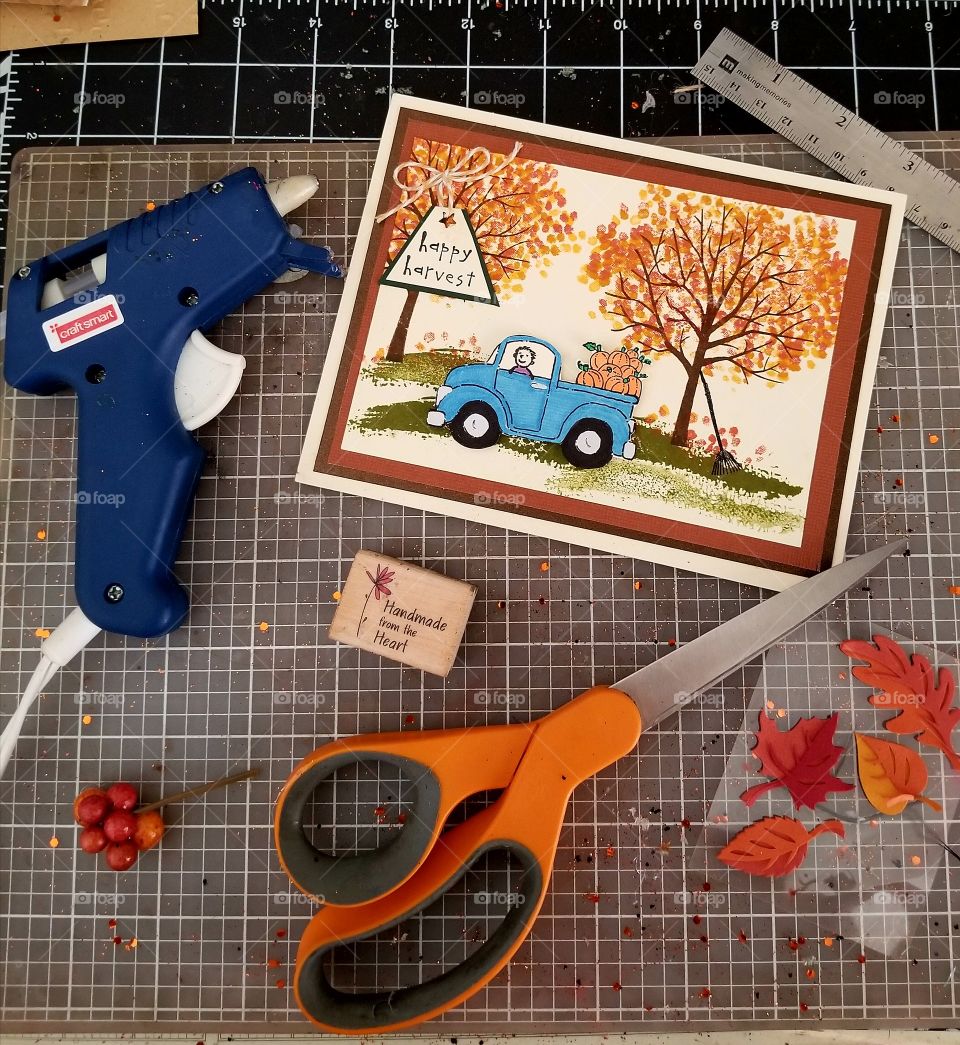 Fall Card Making
