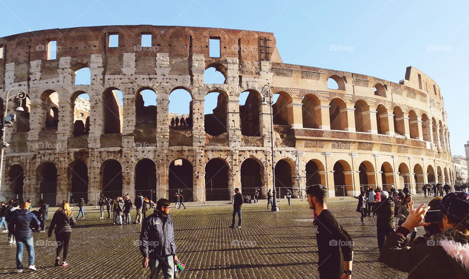 Coliseo, Roma-italy