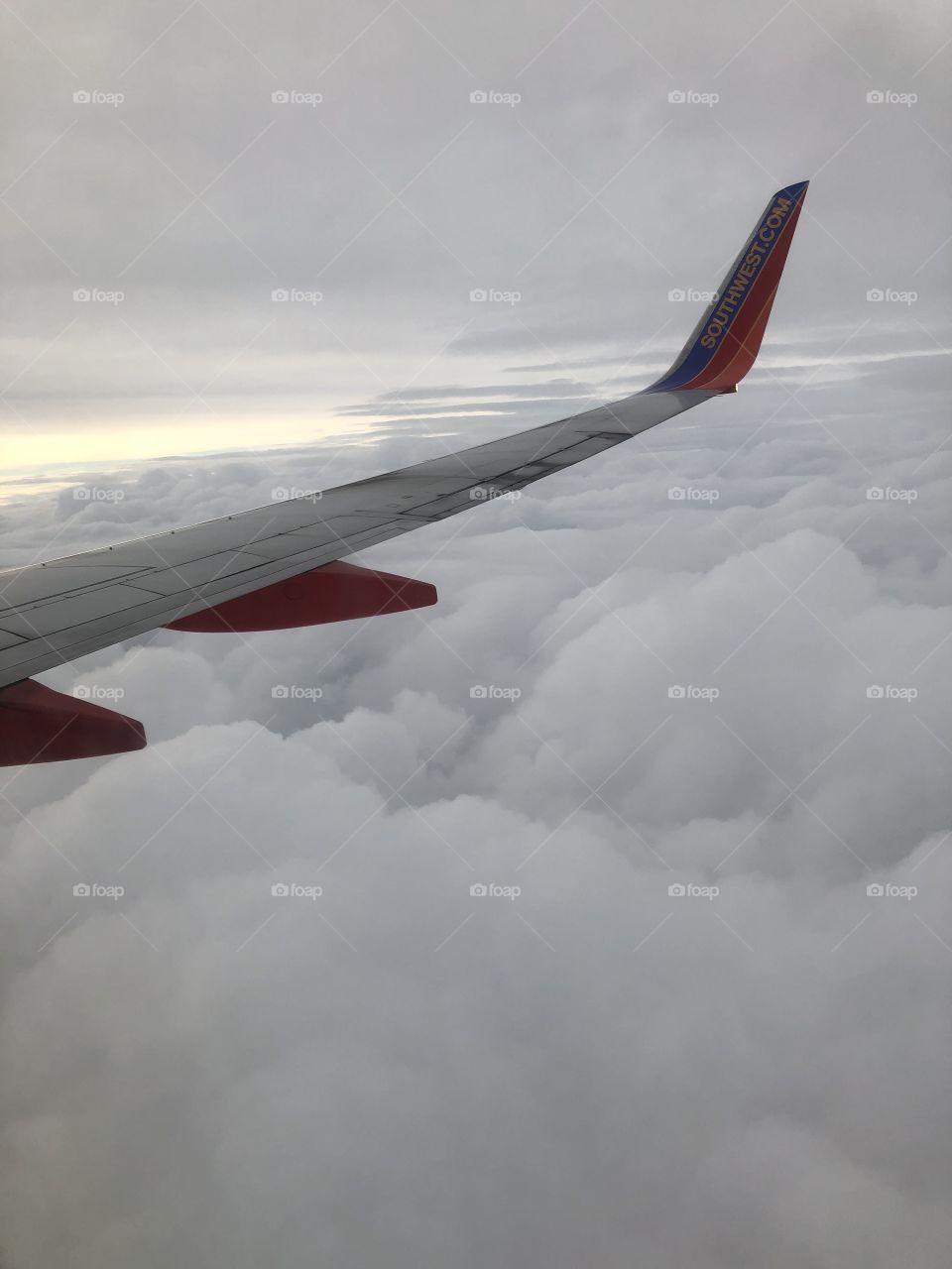 Flying in the clouds with Southwest Airlines 