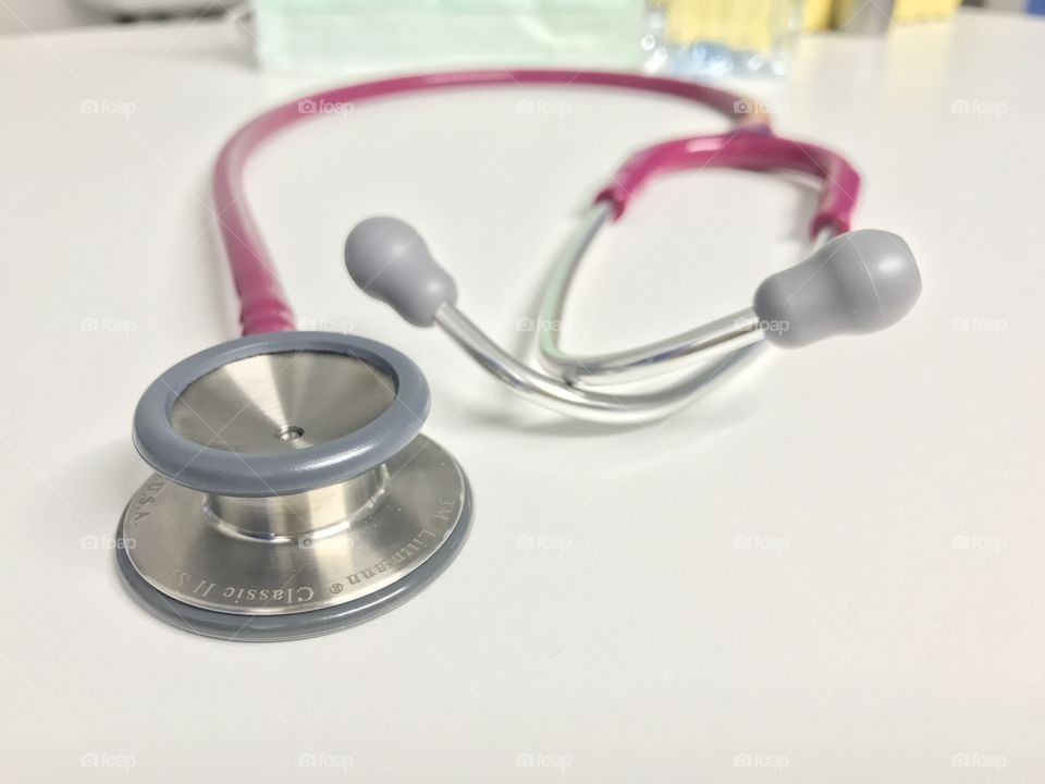 Stethoscope equipment for doctor  