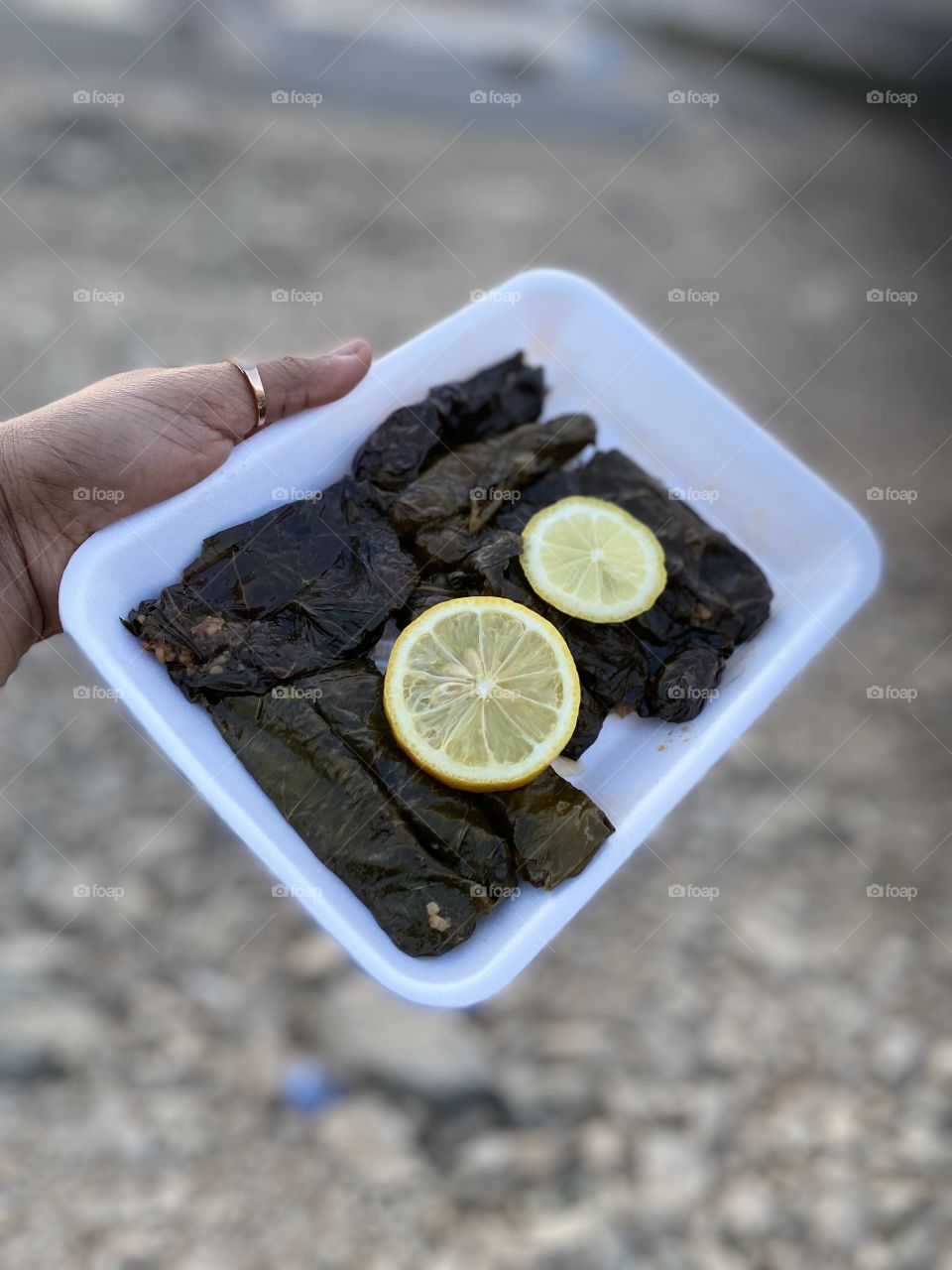 Nice grape leaves