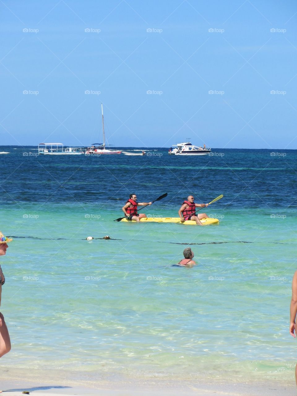 KAYAK FOR TWO IN YELLOW