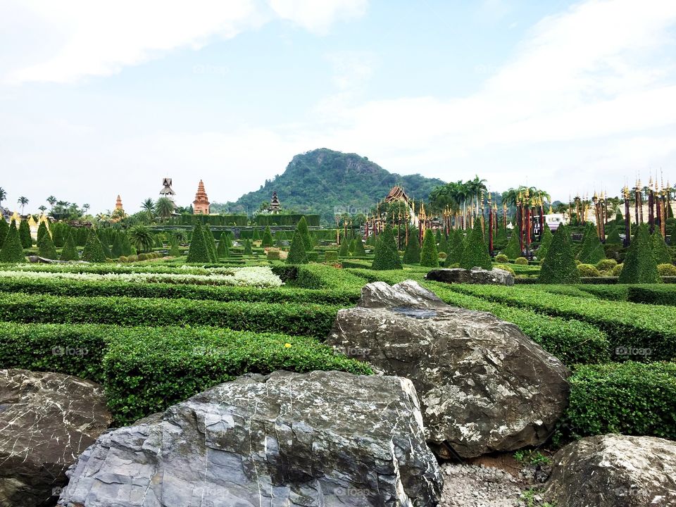Park in Thailand 