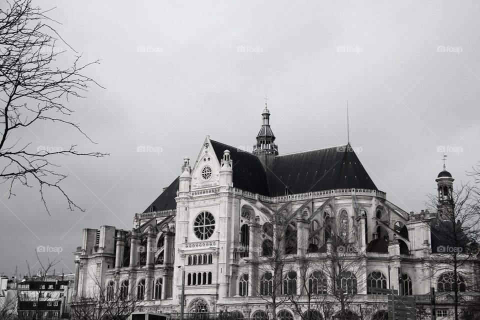 Old building in Paris 