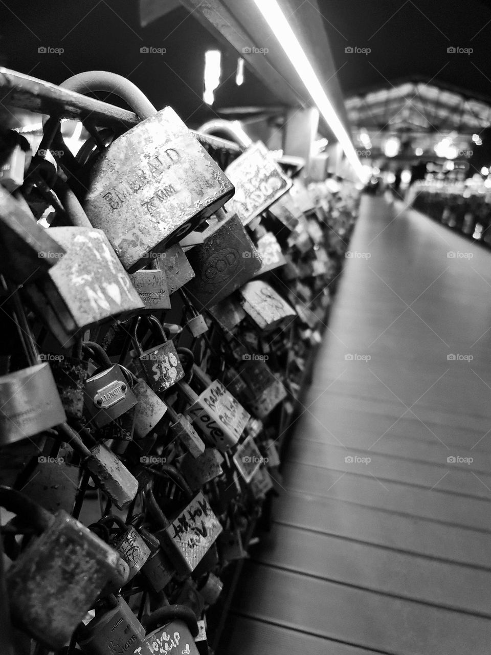 Europe style love lock designed in UAE in last exit..  Feel like crossing Europe... lot's  of love locks made to feel Loved...