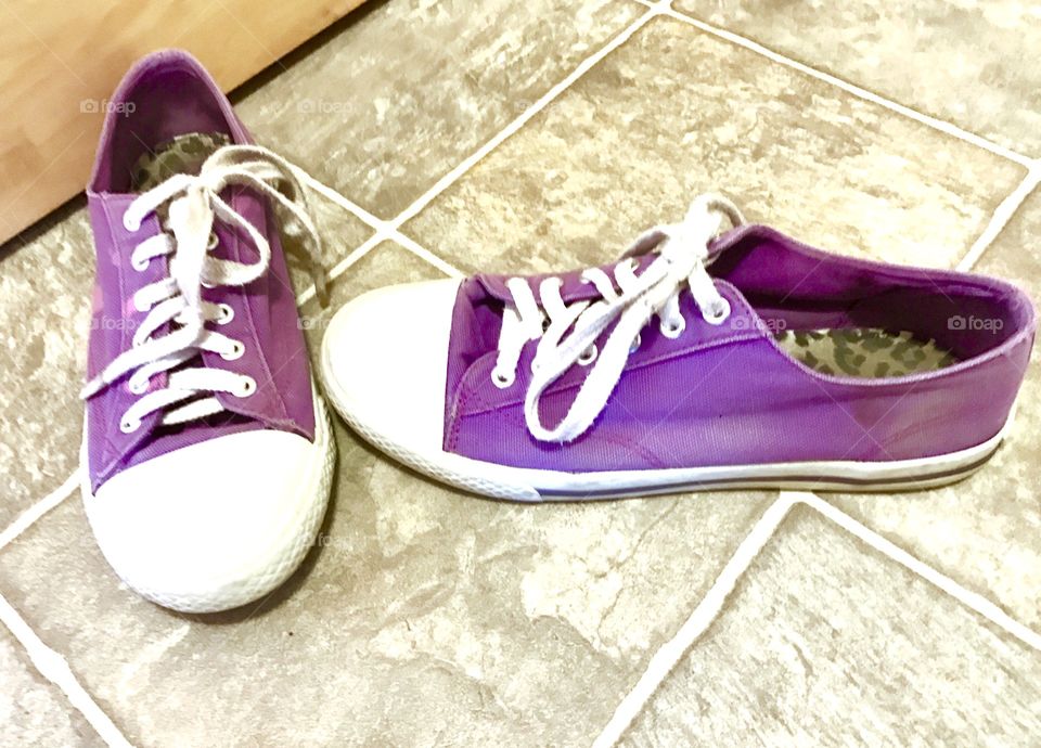 Purple Sneakers