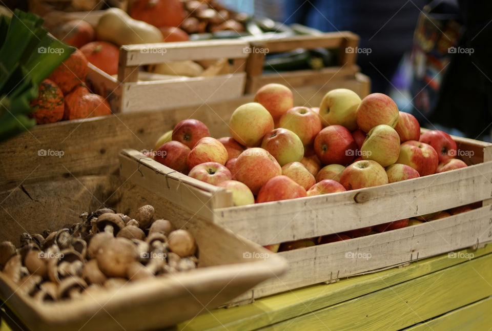 Apples at the Market