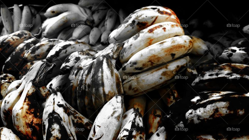 imagens editadas de bananas