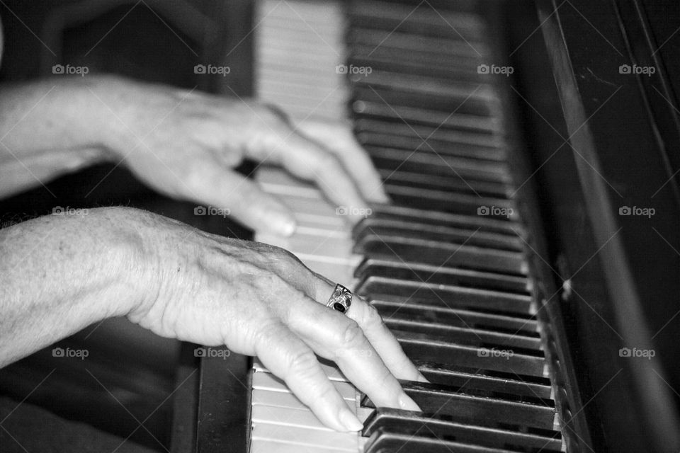 Ebony and Ivory keys make beautiful music 