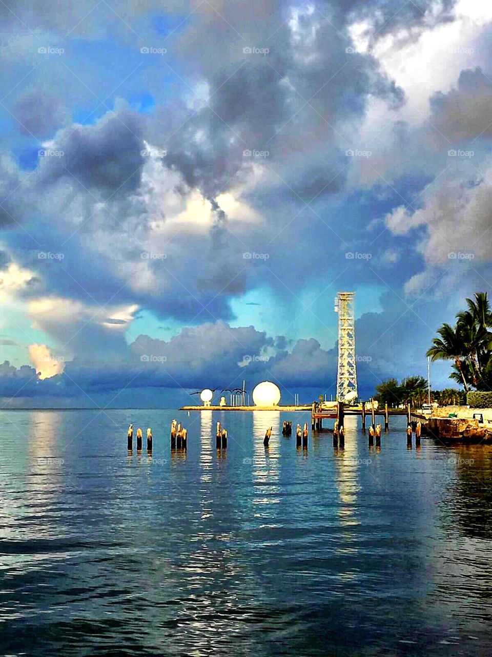 Weather station Key West, FL