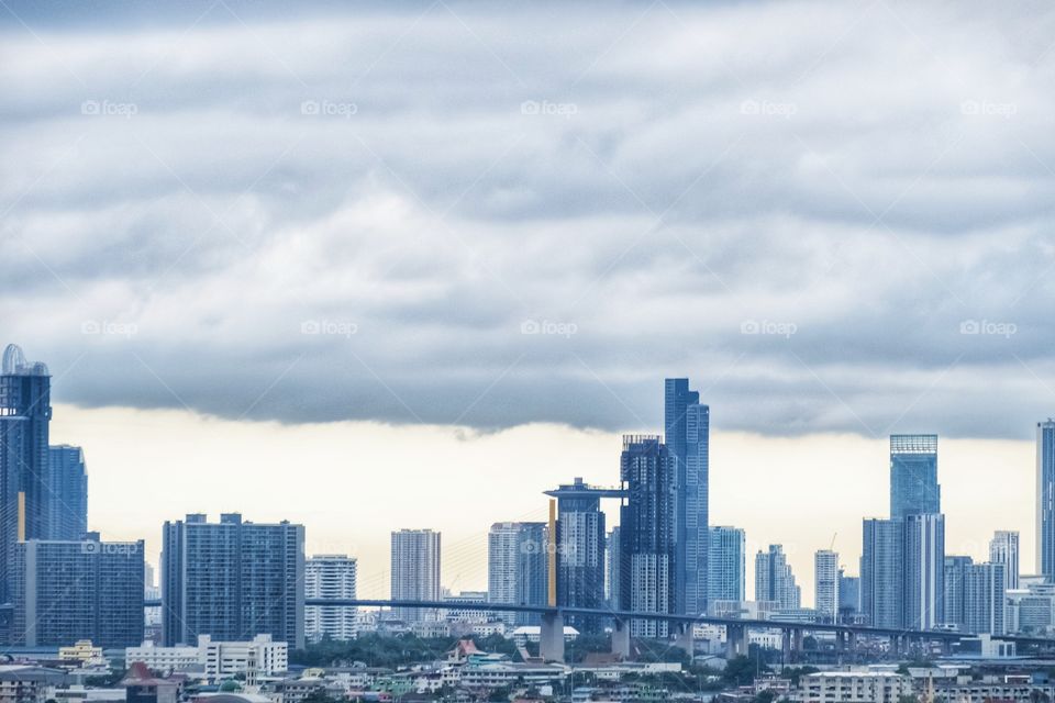 Before rain in Bangkok