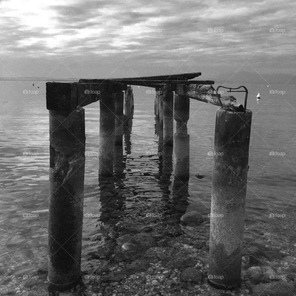 Broken pier 
