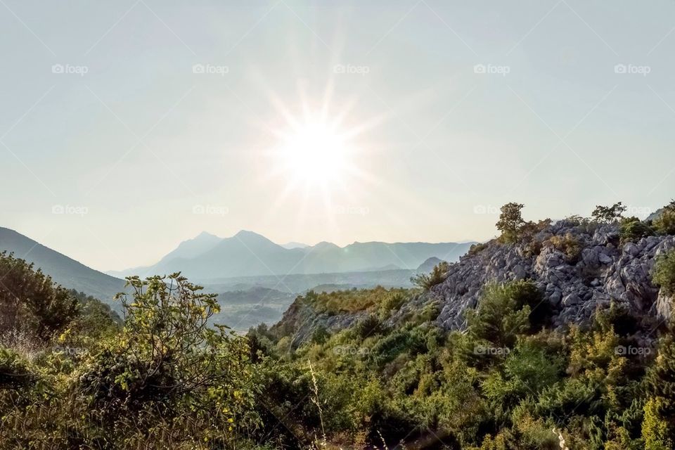 Mountains in croatia