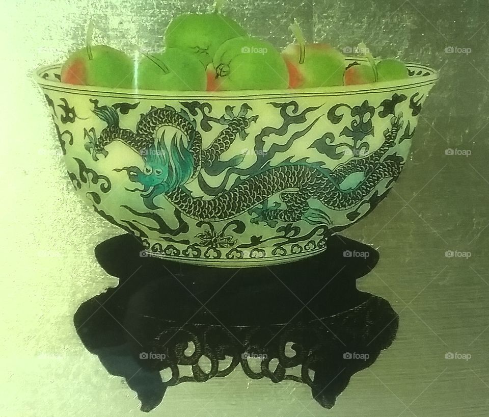 Luck bowl with joojups. It helps bringing luck, power, and wealth to your family. Put it in your kitchen or your living room to keep your family with love and power.