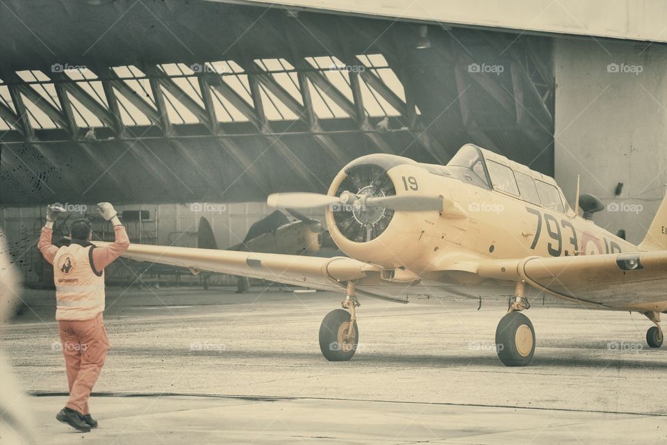 Avión Vintage 
Vintage airplane