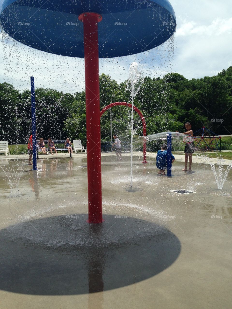 Fun at the water park