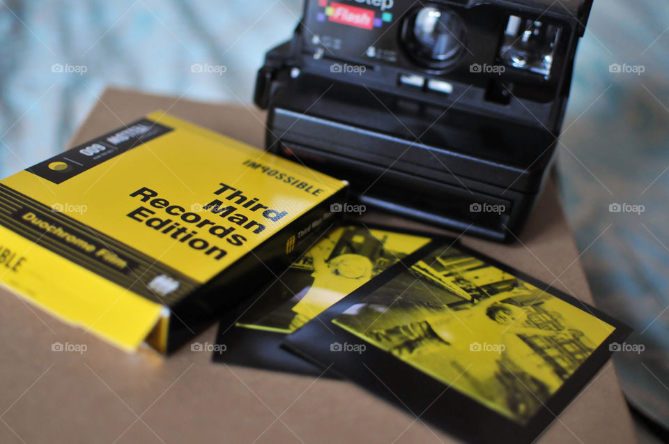 Polaroid retro film