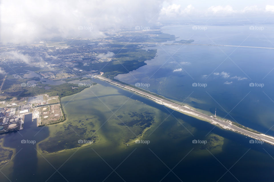 Taking off from Miami International airport