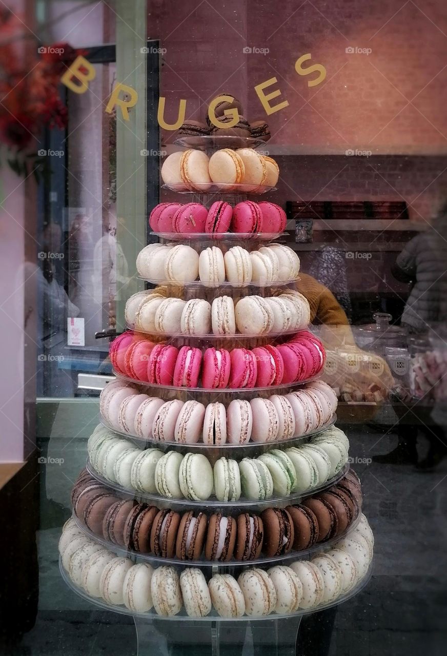 Macarons tower