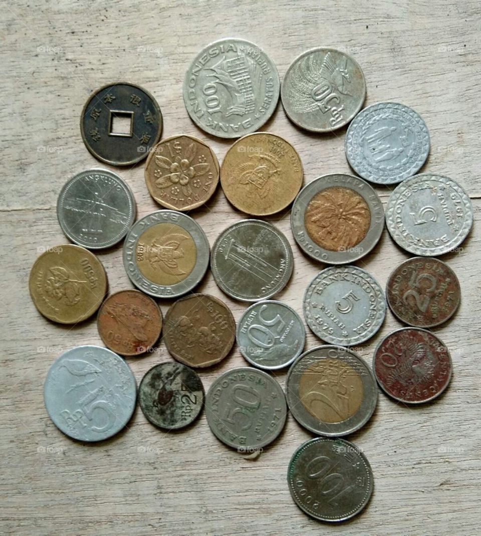 money and coin uses in transaction. indonesian called Rupiah, how about yours.....