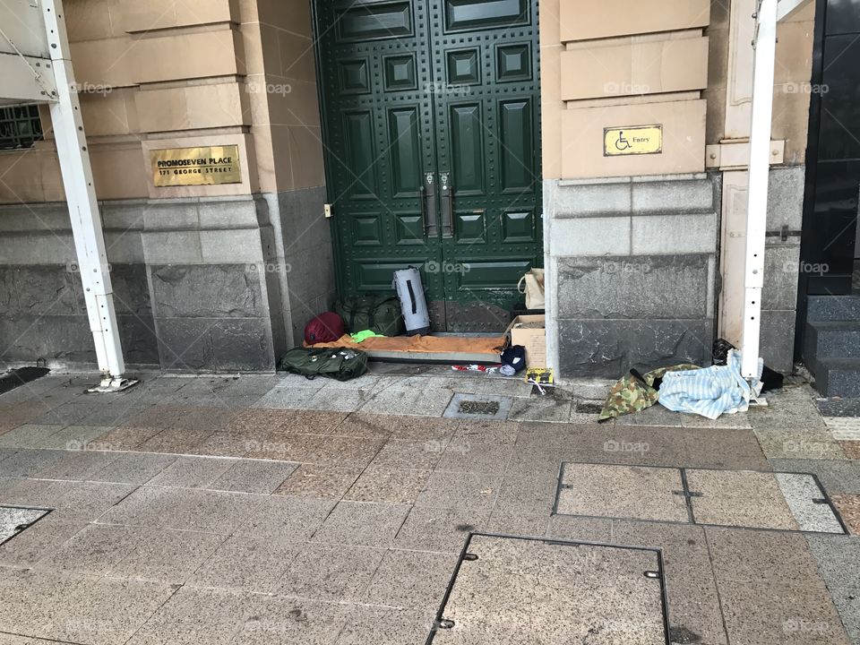 Homeless in the city