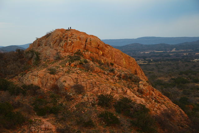 Sunset at Enchanted Rock State Park, Texas