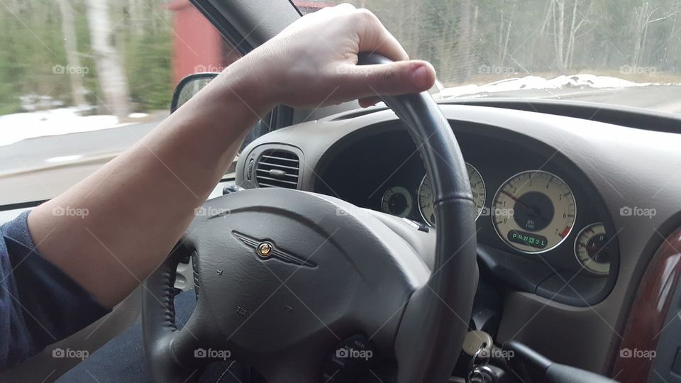 Driving Chrysler Grand Voyager