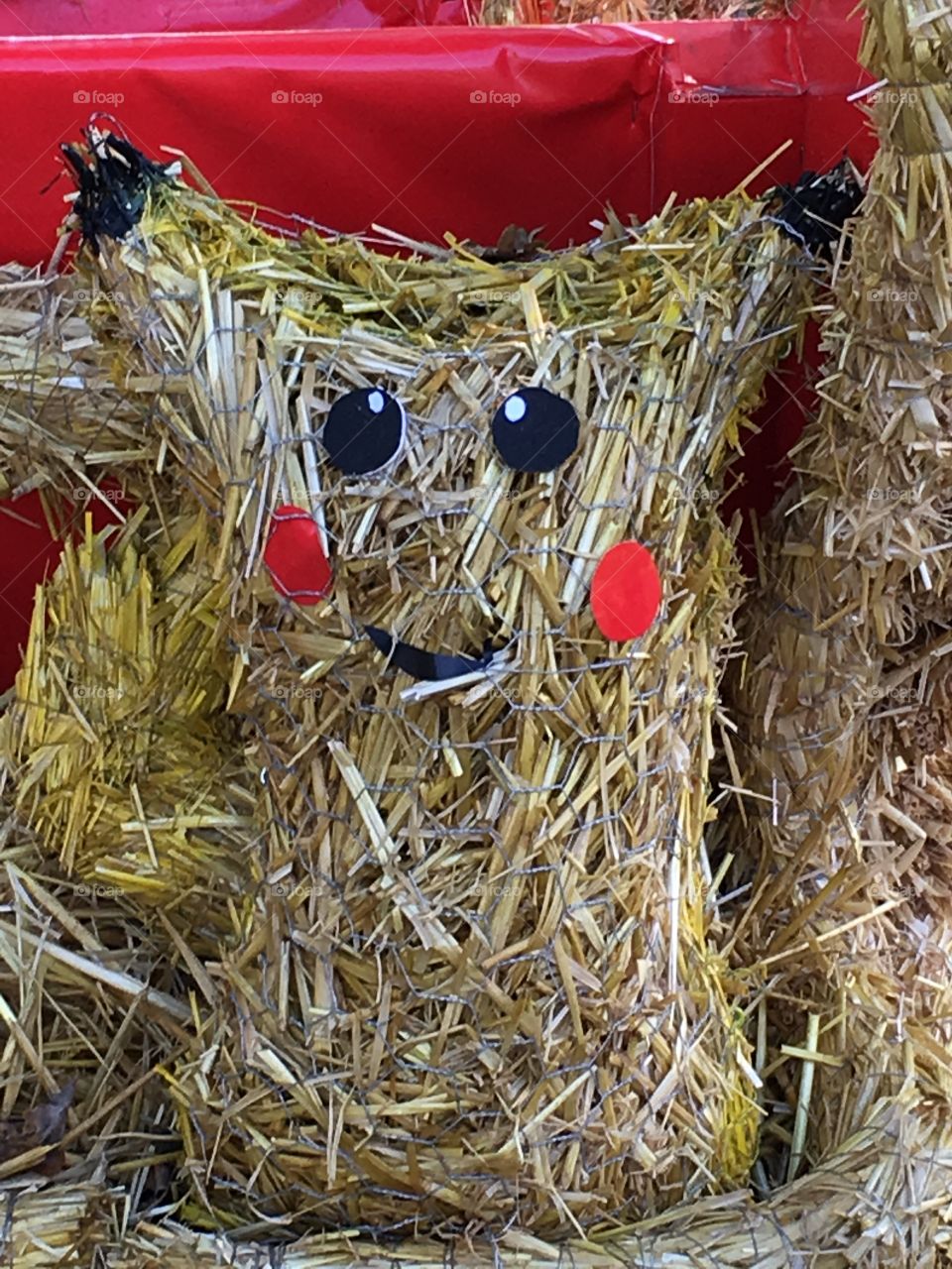 Straw pikachu