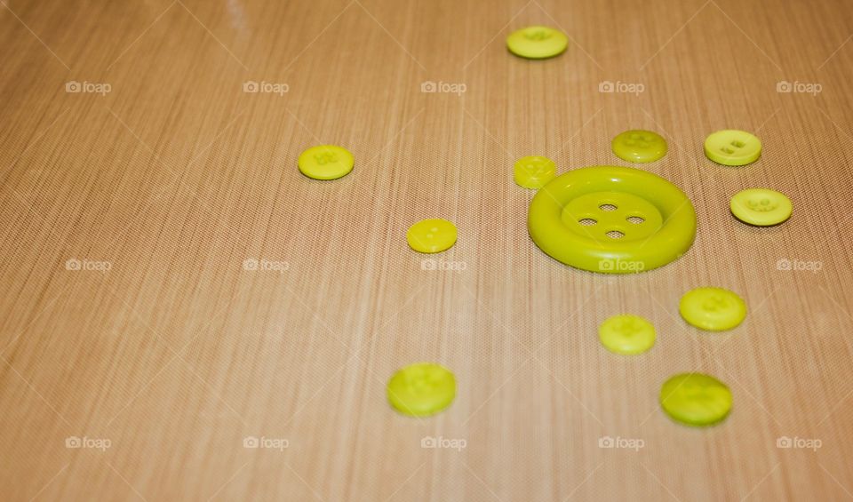 Green buttons