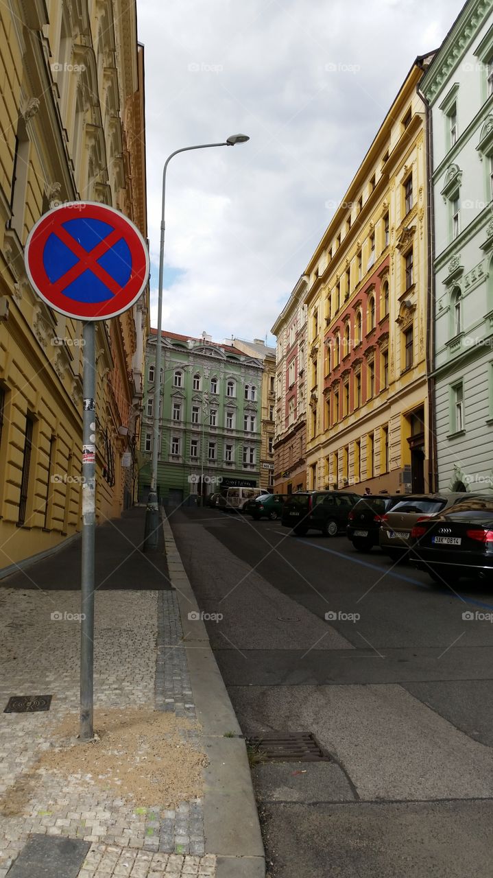 Street, No Person, Road, City, Building