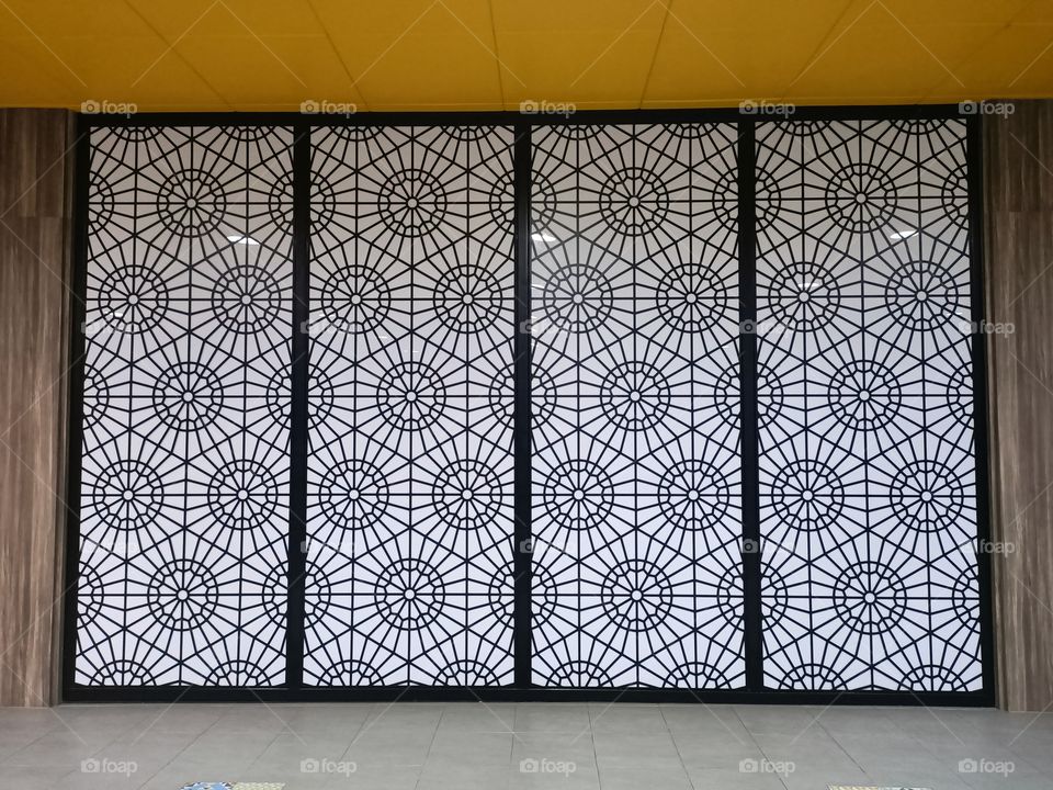 A door  or a window or could it just be a panel?