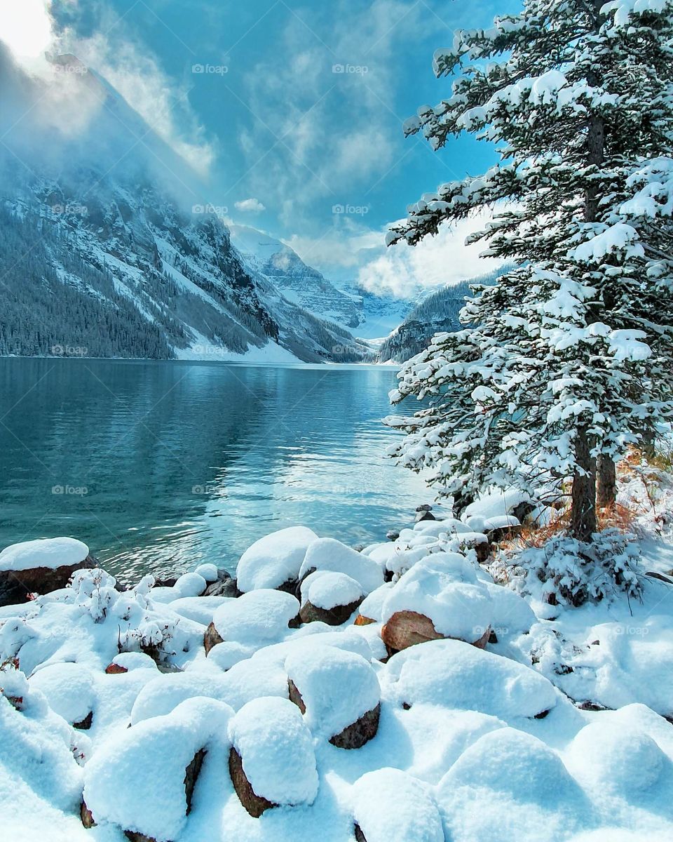 winter wonderland in Canada